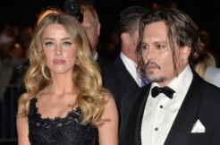 Amber Heard and Johnny Depp via Featureflash Photo Agency and Shutterstock