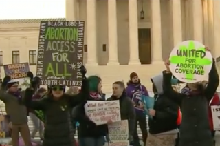 Supreme Court demonstration