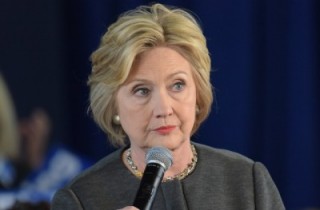 Hillary Clinton via A Katz and Shutterstock