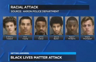 Screengrab via Cleveland 19, images via Akron Police Dept