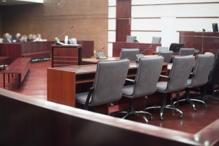 Courtroom via Shutterstock