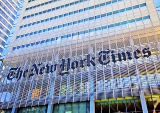 Image of NY Times building via Stuart Monk/Shutterstock