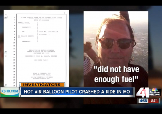 Alfred Nichols Texas Balloon Crash via screengrab