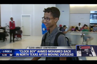 Clock Boy via screengrab