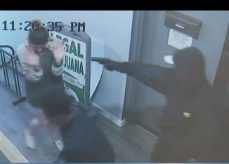 Seattle Pot Shop Robbery via screengrab