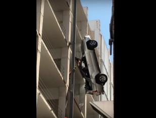 austin parking garage video via youtube screengrab