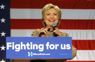 Hillary Clinton fighting for us (Shutterstock)