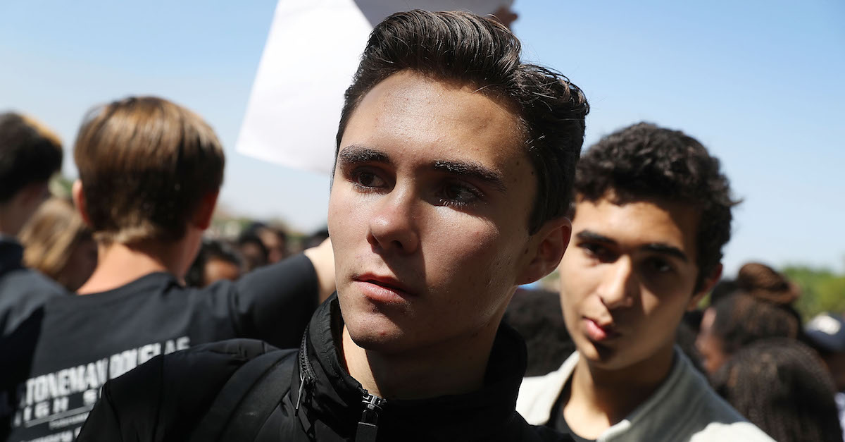 David Hogg clear backpacks Marjory Stoneman Douglas High School shooting safety security