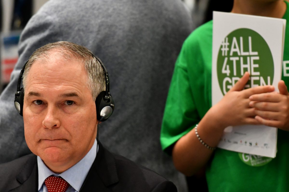 Scott Pruitt may be lying about those "death threats" he's received.