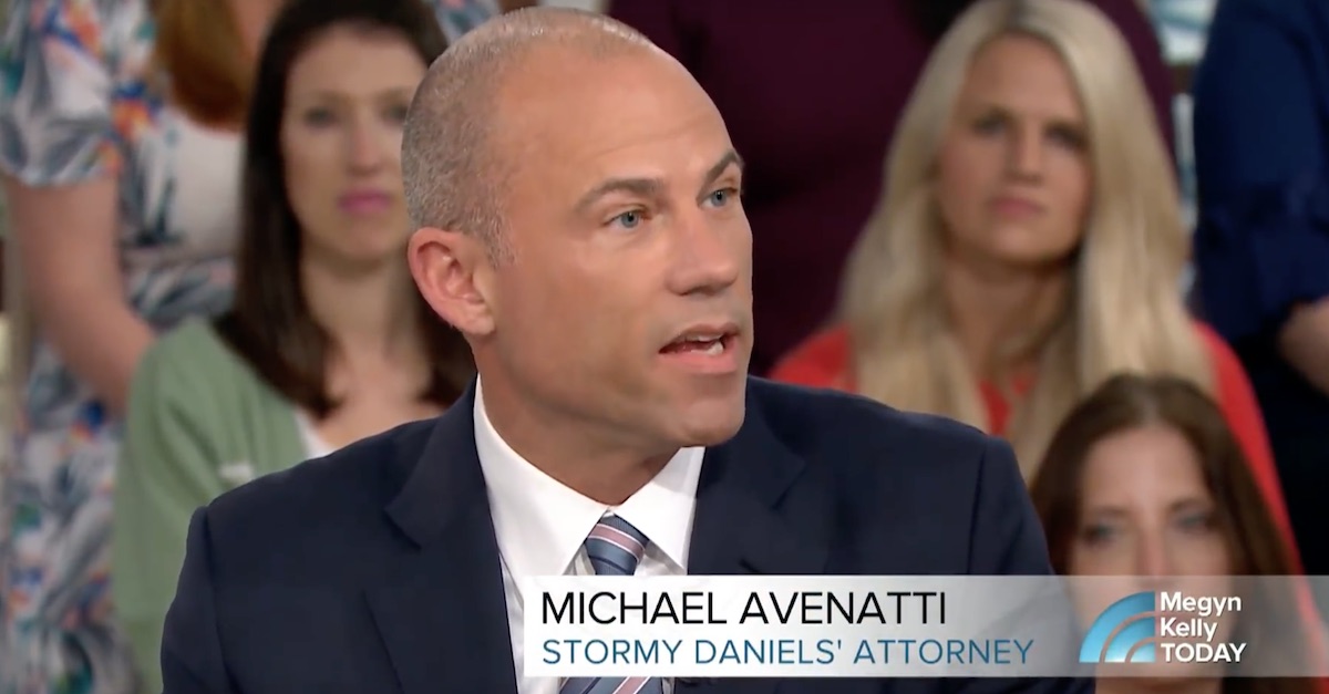 Avenatti Trump Stormy Daniels Air Force One