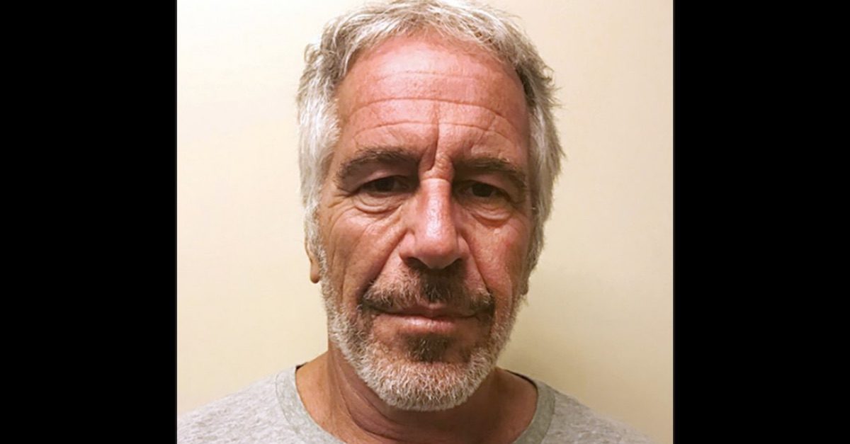 jeffrey epstein mugshot