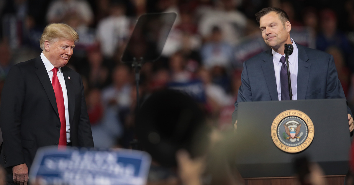 Kris Kobach Hired White Nationalist To File Senate Campaign Paperwork Law And Crime 