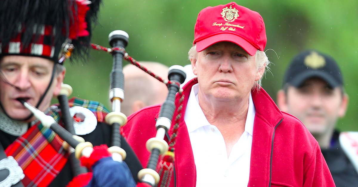 Donald Trump in Scotland