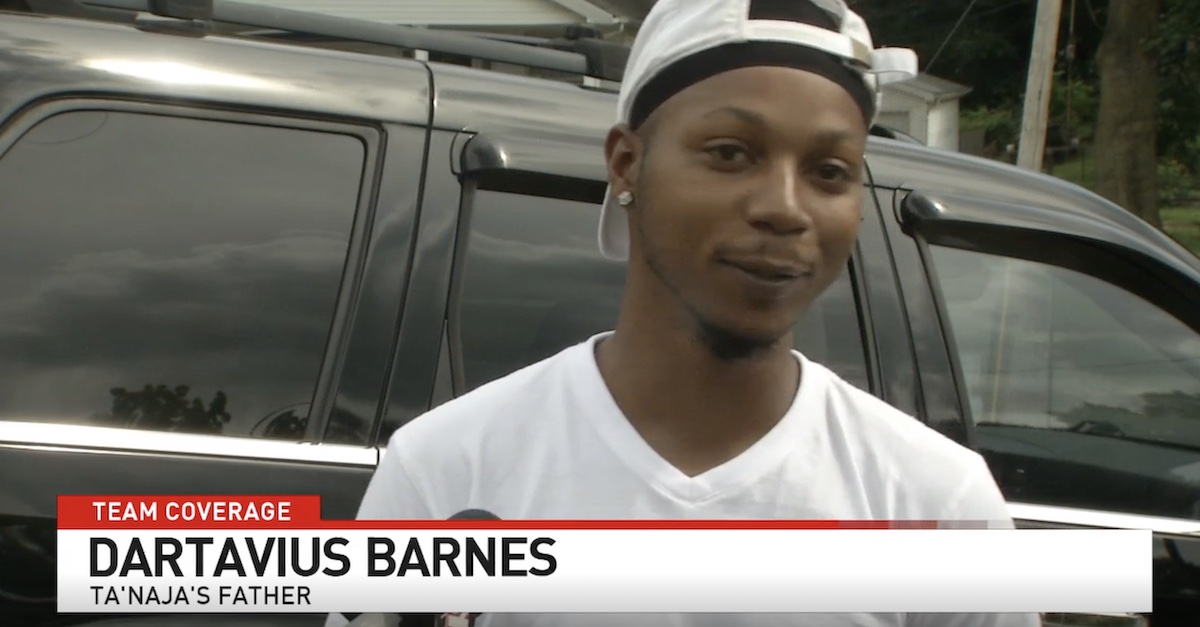 Dartavius Barnes Claims Police Dumped Out Ta’Naja Barnes' Ashes