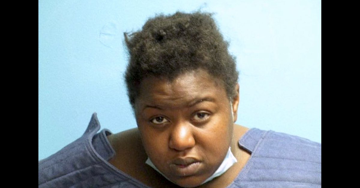 Daneicha Bringht is seen in a Brooklyn, Ohio Police Mugshot