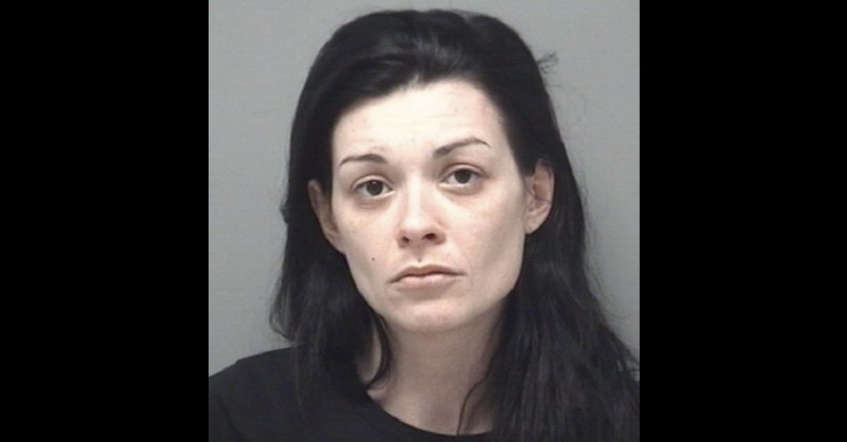 Lesli Jett appears in a mugshot