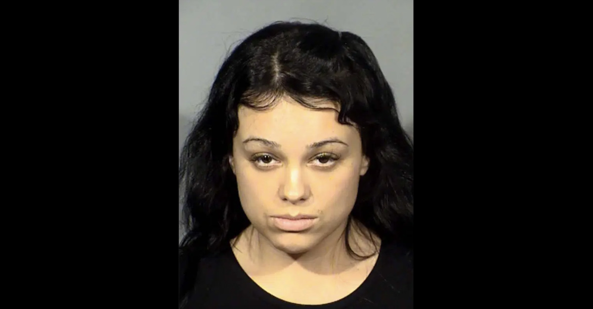 Samantha Moreno Rodriguez appears in a mugshot