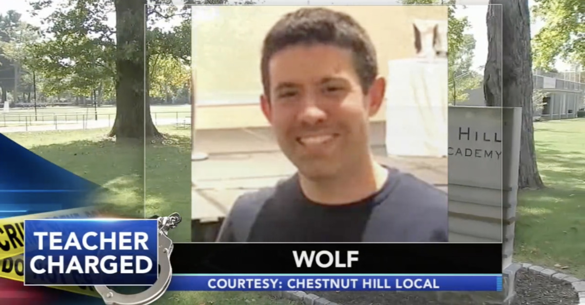 Teacher Cum Porn - Andrew Wolf Faces Child Porn Charges in Graphic Complaint