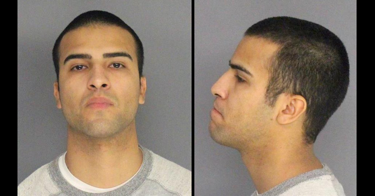 Louis Santiago appears in mugshots obtained from the Essex County, N.J. jail.