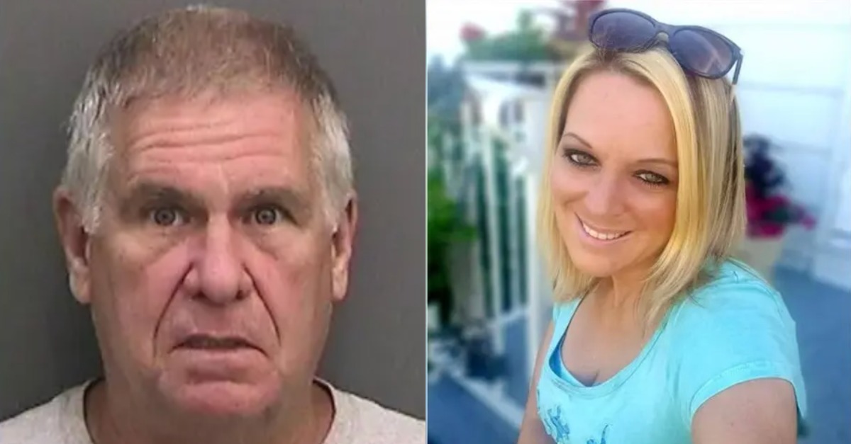 Robert Kessler (L) and his alleged victim Stephanie Crone-Overholts (R)