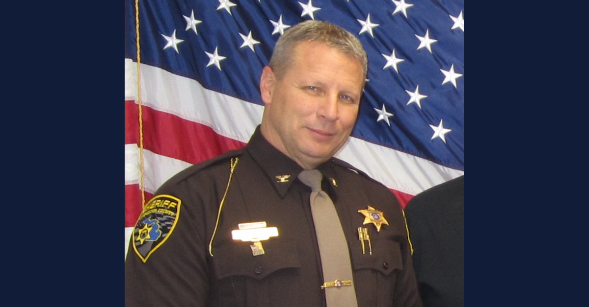 Then-Undersheriff Jeff Warder appears in a Facebook photo posted by the Livingston County, Mich. Sheriff's Office.