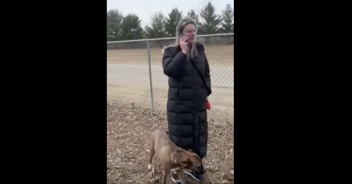 A white woman calling the cops on a Black man over a dog park dispute