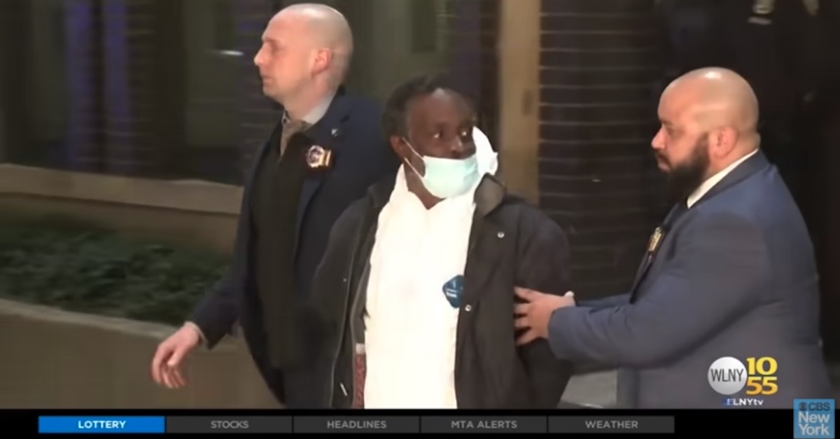 Simon Martial, accused of pushing Michelle Go in front of an oncoming subway train, is arrested