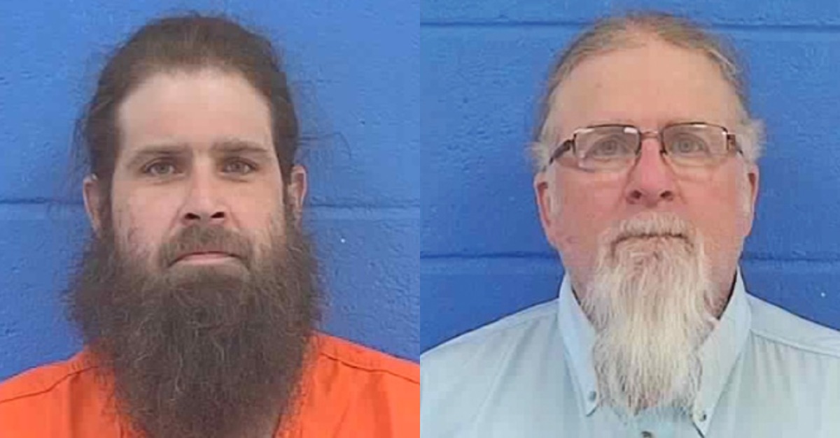 Brandon Case (L) and Gregory Case (R) appear in mugshots