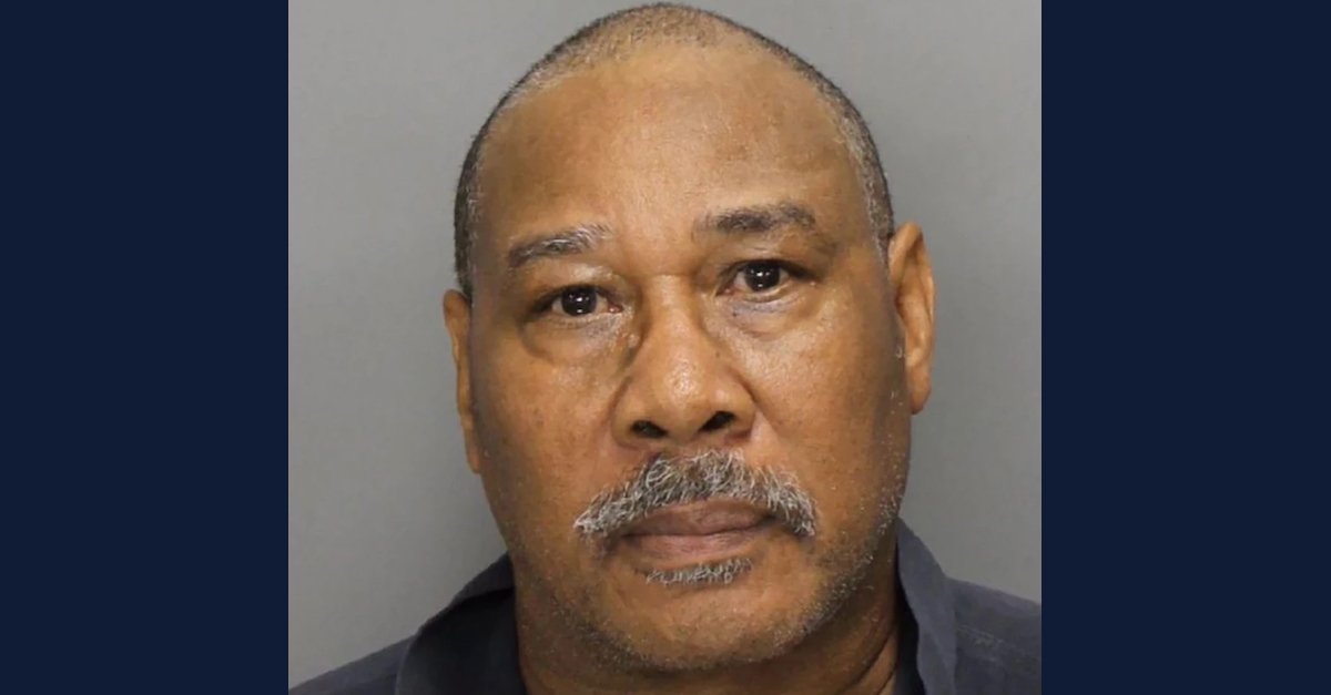 Bennie Frank Johnson appears in a mugshot