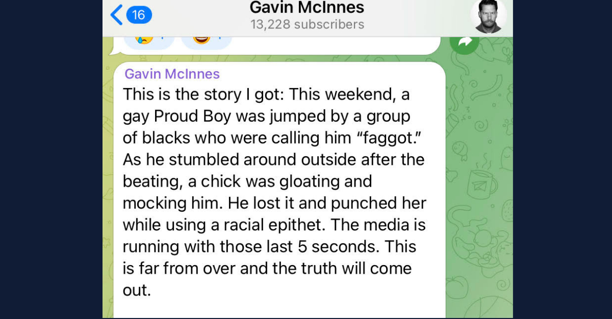 Proud Boys Gavin McInnes