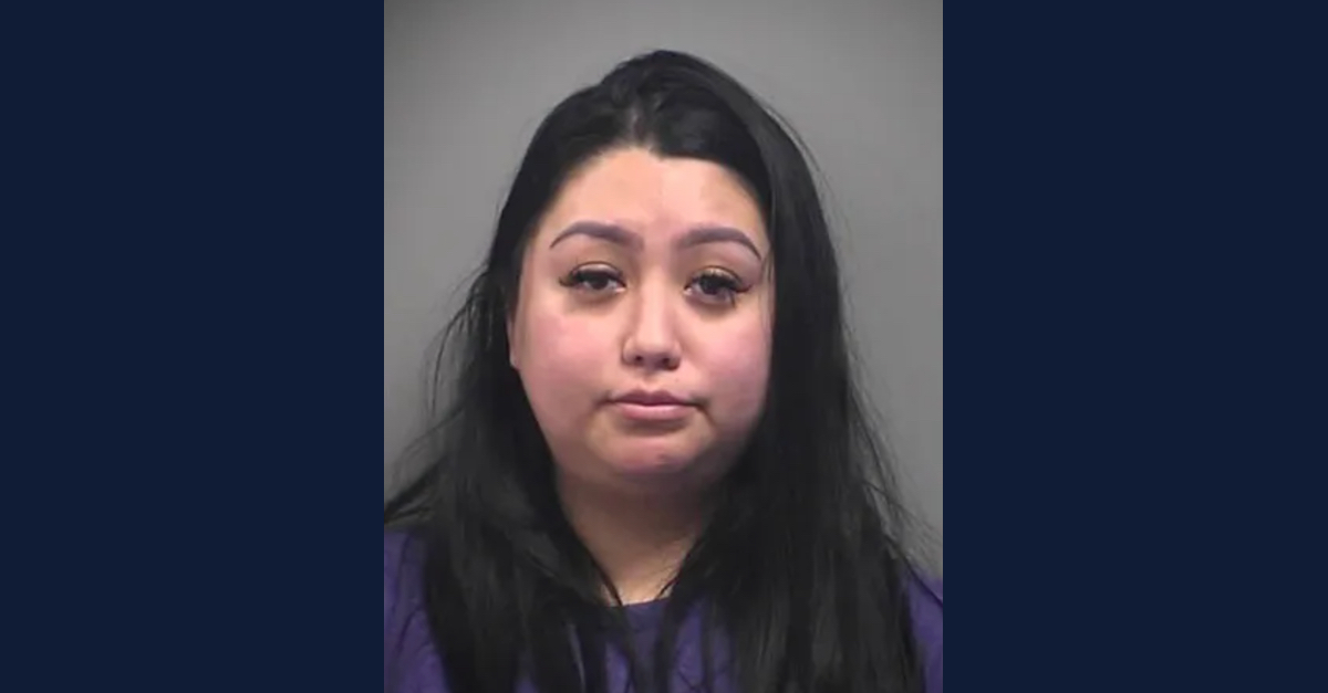 Rosamaria Moreno appears in a mugshot