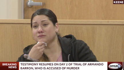 Britany Barron testifies in her husband's murder trial
