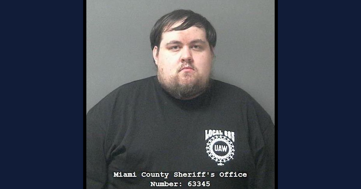 Keegan Anthony Kline. (Image via the Miami Co. Sheriff's Office.)