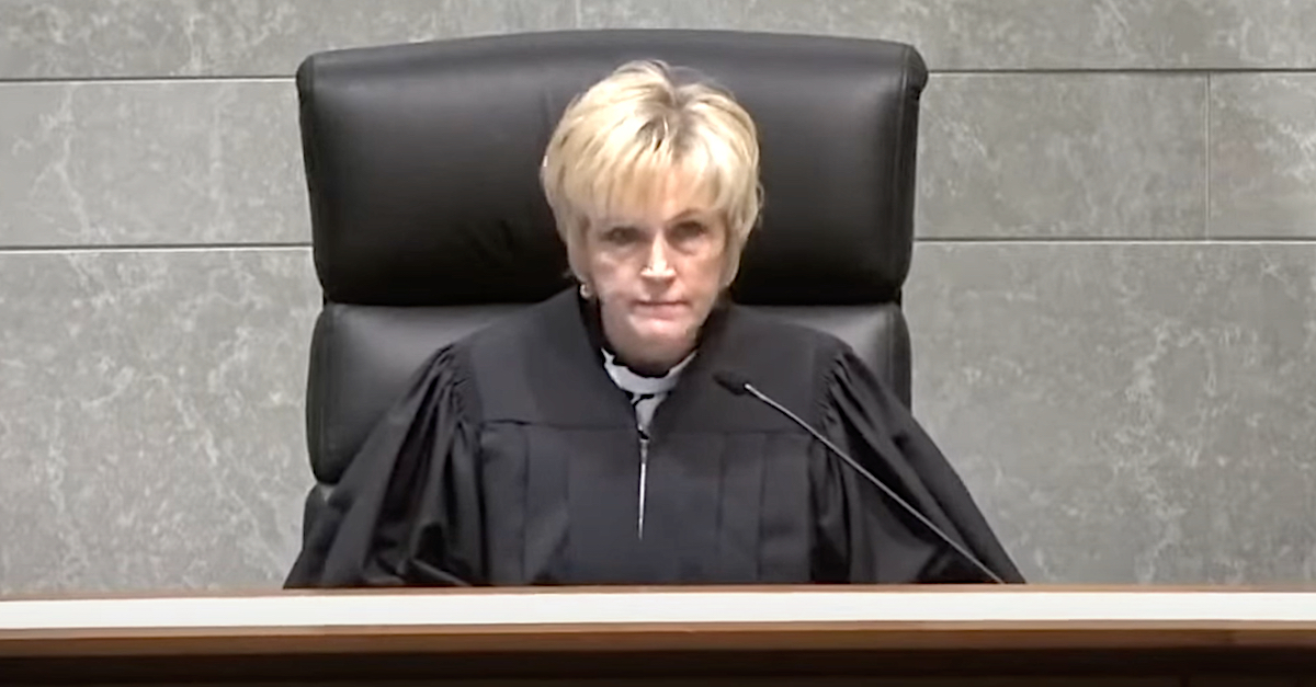 Iowa Chief Justice Susan Christensen. (Image via YouTube screengrab.)