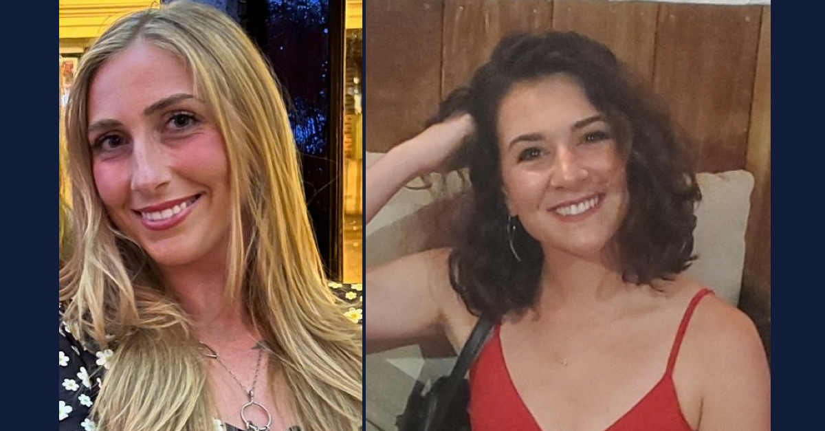 Henrico Police in Virginia have identified Lauren E. Winstead, 23 (left) and Sarah E. Erway, 28 (right), of Chesterfield County, as missing after a group of people in floating devices went over the Bosher Dam on Memorial Day.