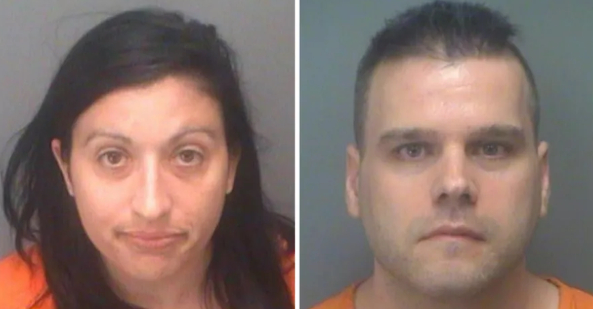 Christina Calello and Geoffrey Springer, via the Pinellas County Sheriff's Office