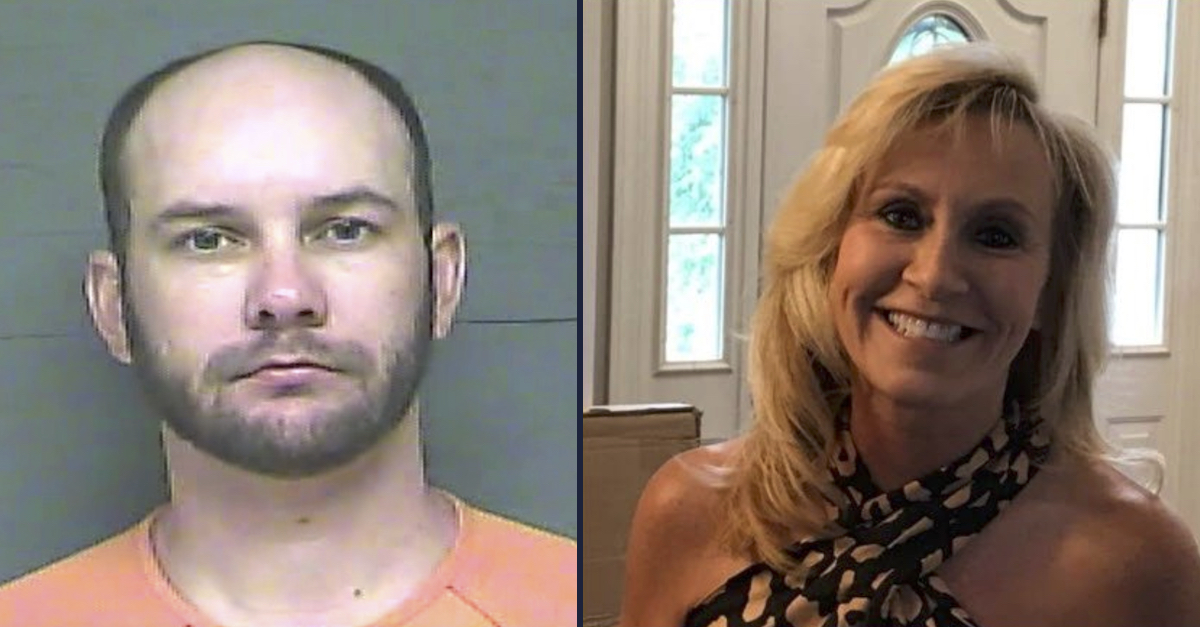 Kyle Church appears in a mugshot (L) and Doctor Wendy Cook appears in a school photo (R)