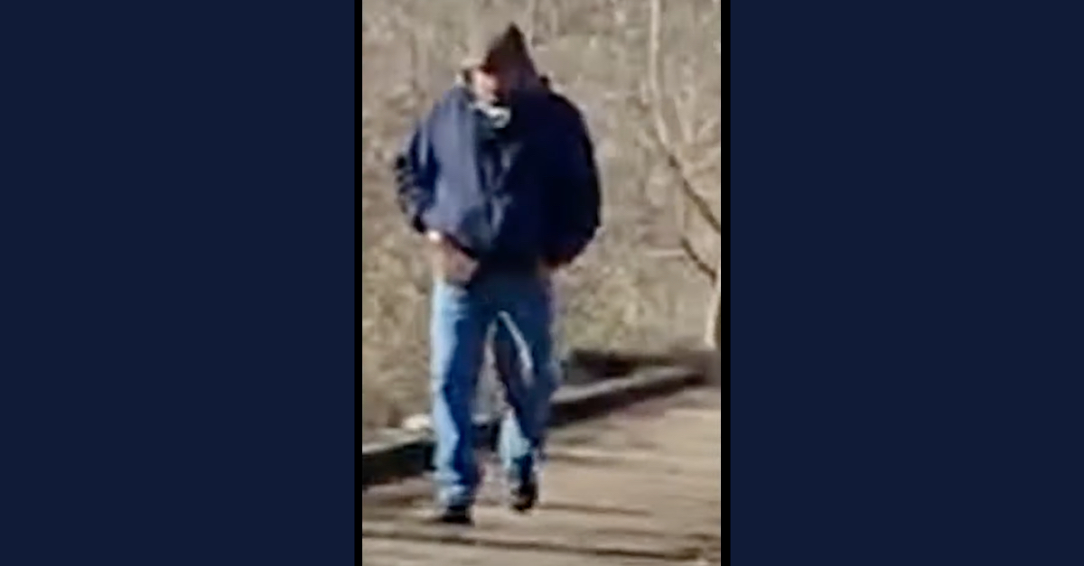 A photo shows a person of interest in the Delphi Murders