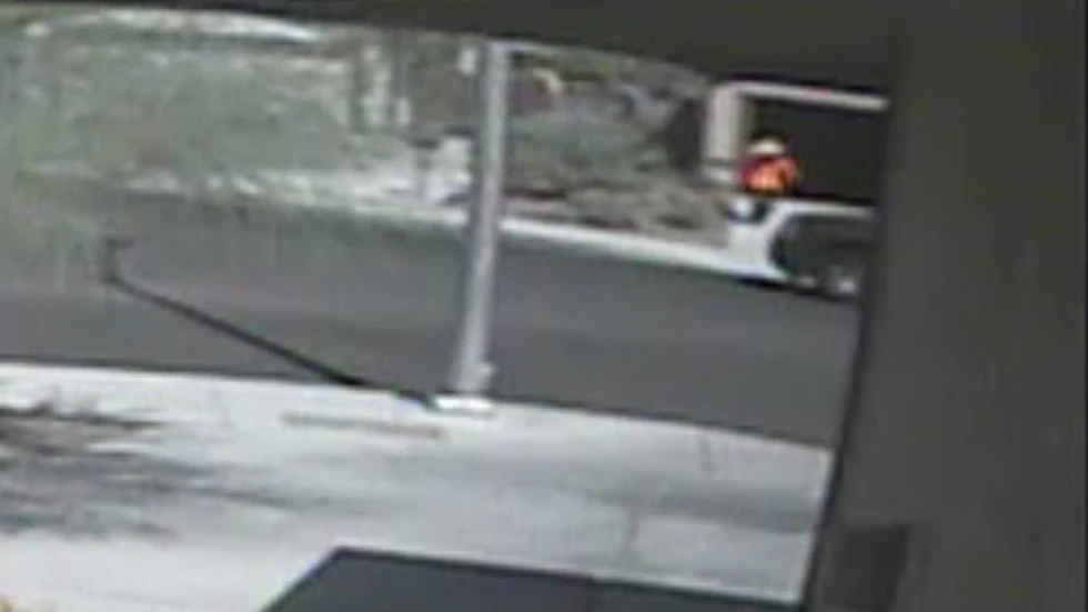 Image from security camera footage shown to grand jury in Robert Telles' case