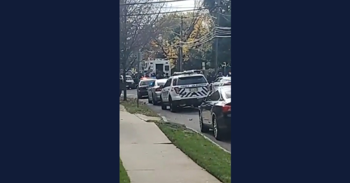 Police investigate shooting in Newark, New Jersey on Nov. 1, 2022.