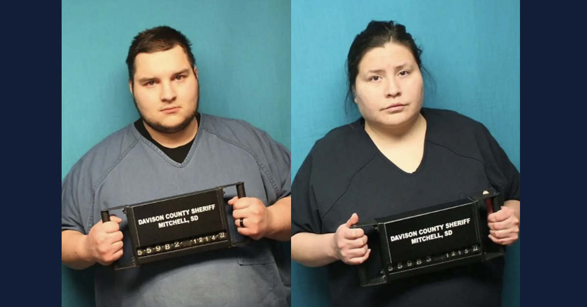 Aleksander Kurmoyarov (L) and Mandie Miller (R) appear in mugshots