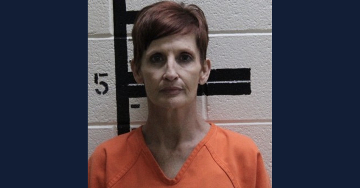 Rhonda Wyleen Kazmierski appears in a mugshot