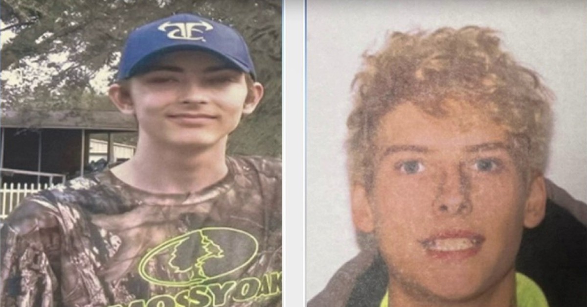 Curtis Peyton Austin (left) and Waylon “Joseph” Hannah (Baker County Sheriff