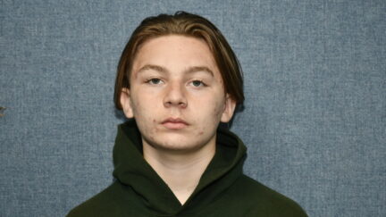 Aiden Fucci appears in an intake photo on the day of his arrest