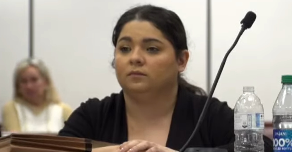Jaycee Wasso (pictured here) coached Lin Halfon into cheating Richard Rappaport out of his money, prosecutors said. (Screenshot: Law&Crime Networrk)