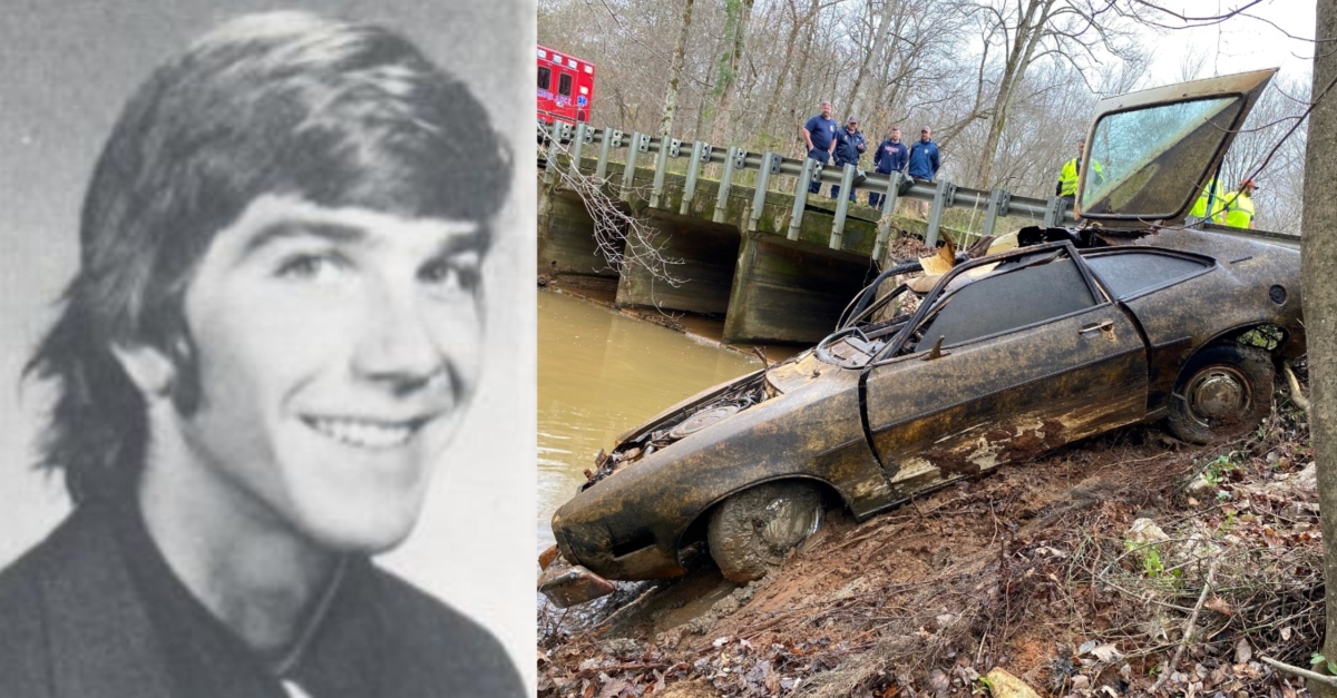 Kyle Wade Clinkscales was last seen Jan. 27, 1976. His car -- and skeletal remains -- were found in an Alabama creek in December 1976. (Images: Troupe County Sheriff's Office)