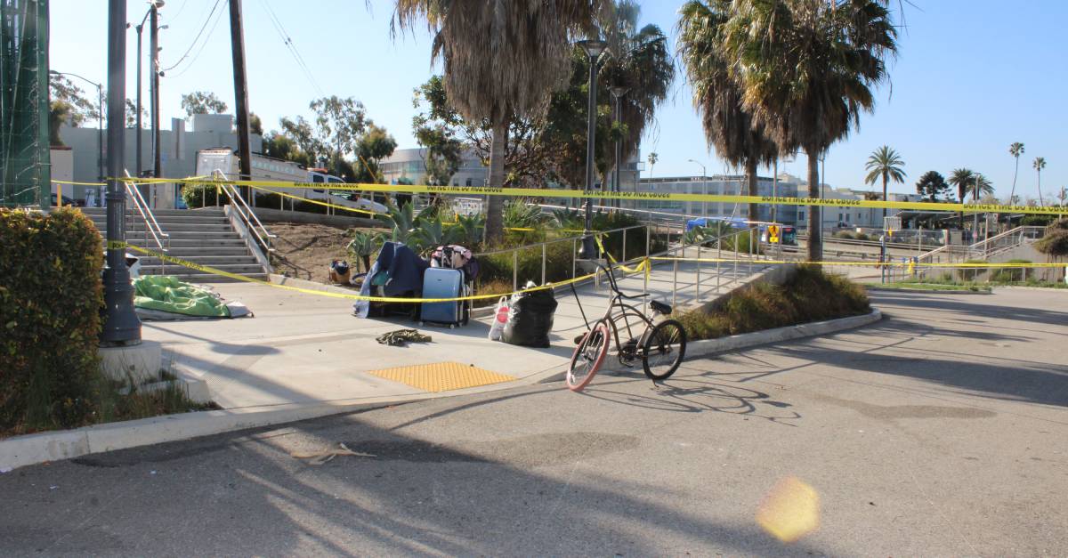 A man faces attempted murder and hate crime charges in a metal pipe attack on two Black people in Santa Monica, police said on Friday, March 10, 2023. (Image from Santa Monica Police Department)