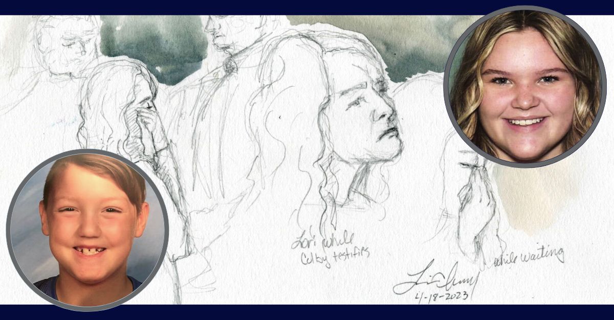 Lori Vallow appears in courtroom sketch in late April 2023