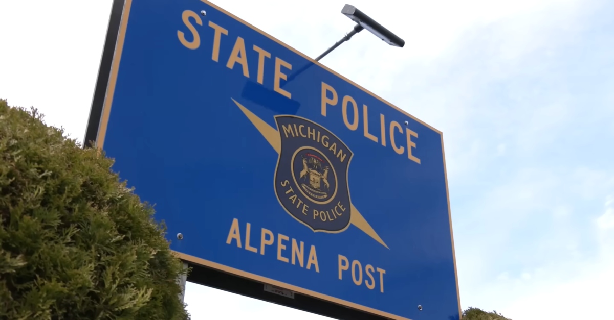 A 17-year-old boy attempted to abduct a 8-year-old girl, but the girl's older brother struck the suspect with a slingshot, according to Michigan State Police. (Screenshot: WBNS)