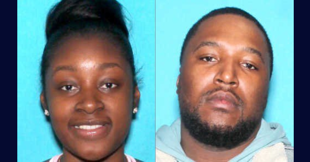 Patrice Latoya Wilson, pictured left, was allegedly kidnapped by her ex-boyfriend Jamere Miller. (Images: Detroit Police Department)